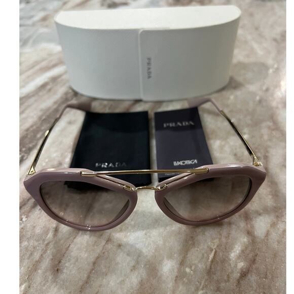 PRADA Cinema Sunglasses SPR 12Q Pink authentic - Picture 2 of 12